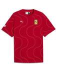 Escudería Ferrari HP Remera Gráfica Monza Rojo 2025