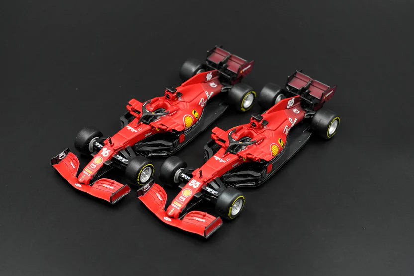 Ferrari F1 SF21 (2021) - Monoplaza a Escala 1:18 (Charles Leclerc / Carlos Sainz)