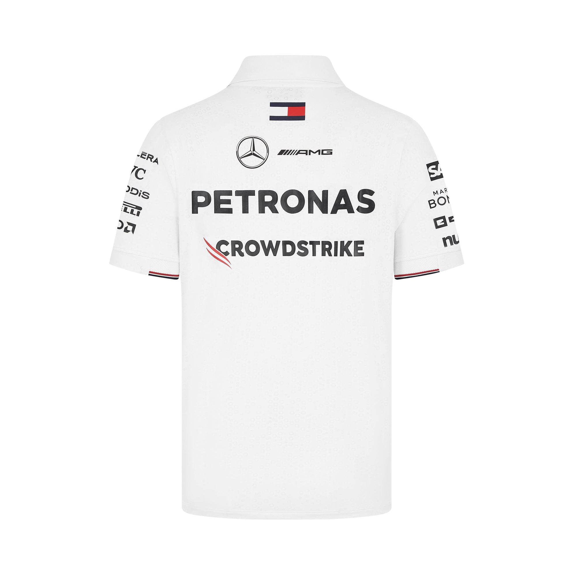 Mercedes Benz AMG Petronas F1 Polo Oficial del Equipo 2024 Blanco