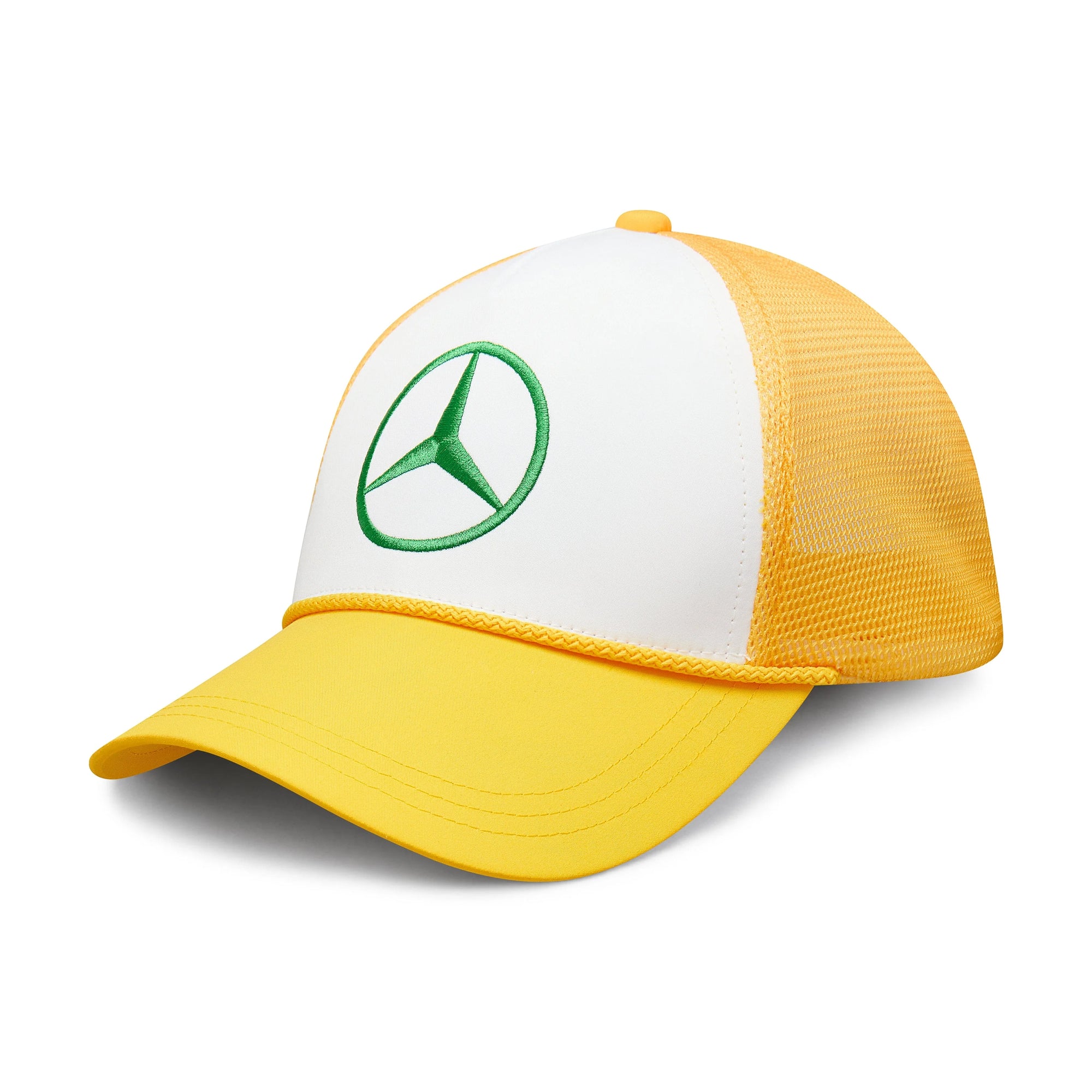 Mercedes AMG Petronas F1 Gorra 2024 Lewis Hamilton GP Hat - Yellow