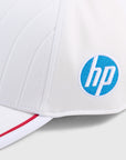 Escudería Ferrari HP Gorra Oficial de Charles Leclerc 2025 Blanco