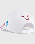 Escudería Ferrari HP Gorra Oficial de Lewis Hamilton 2025 Blanco