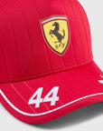 Escudería Ferrari HP Gorra Oficial de Lewis Hamilton 2025 Rojo