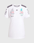 Mercedes Benz AMG Petronas F1 Remera Oficial del Equipo 2025 Mujer