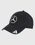 Mercedes AMG Petronas Gorra Oficial del Equipo 2025 - Negro