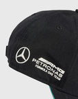 Mercedes AMG Petronas Gorra Oficial del Equipo 2025 - Negro
