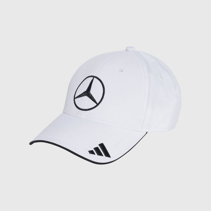 Mercedes AMG Petronas Gorra Oficial del Equipo 2025 - Blanco