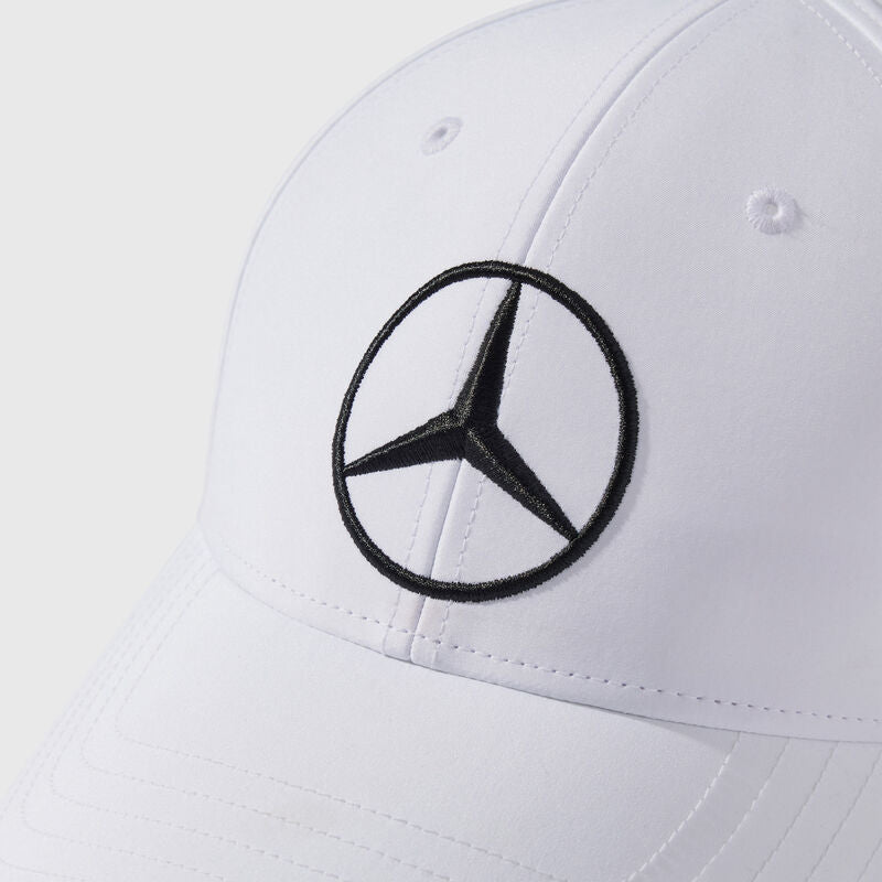 Mercedes AMG Petronas Gorra Oficial del Equipo 2025 - Blanco