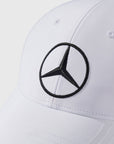Mercedes AMG Petronas Gorra Oficial del Equipo 2025 - Blanco