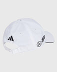 Mercedes AMG Petronas Gorra Oficial del Equipo 2025 - Blanco