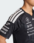 Mercedes Benz AMG Petronas F1 Remera Oficial del Equipo 2026 Negro