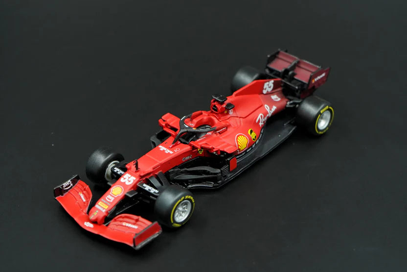 Ferrari F1 SF21 (2021) - Monoplaza a Escala 1:18 (Charles Leclerc / Carlos Sainz)