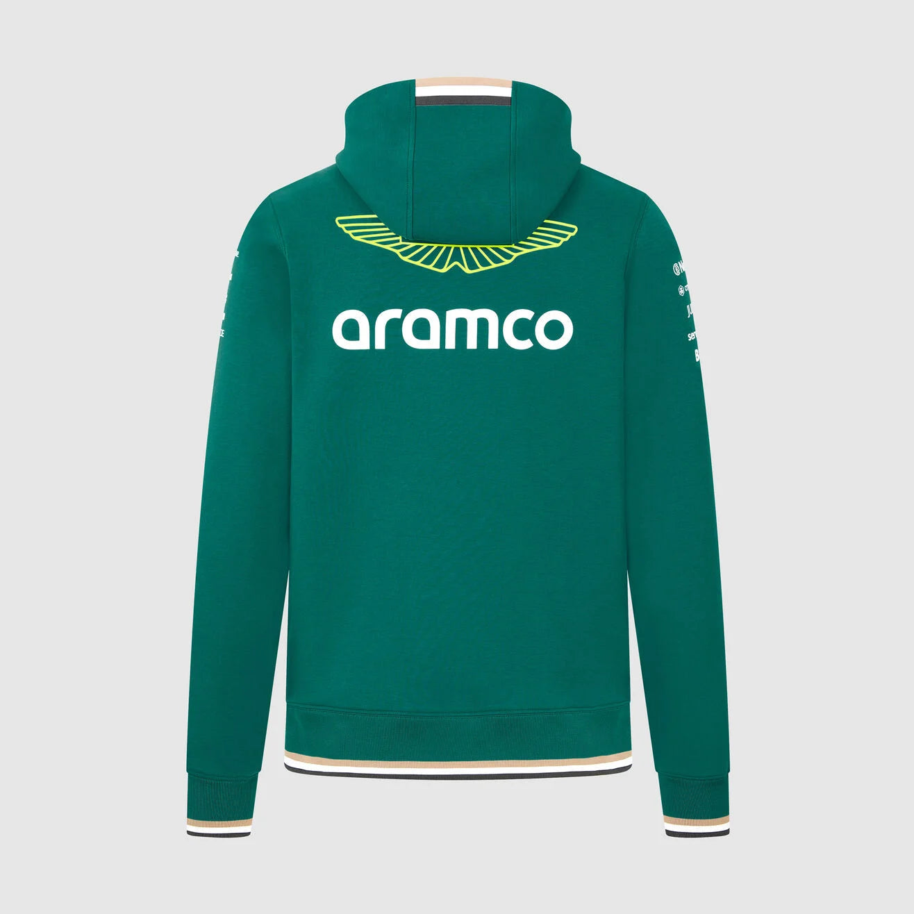 Hoodie Oficial del Equipo 2024 Aston Martin Aramco F1