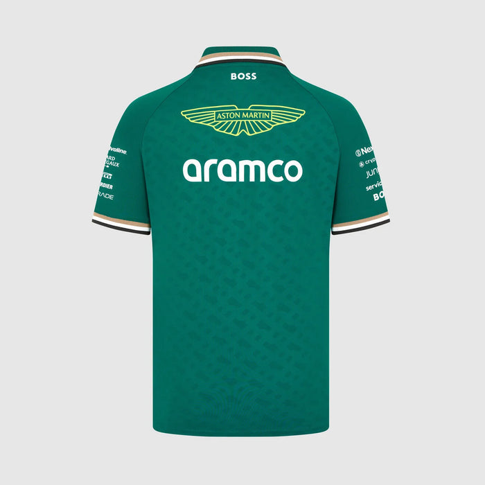 Polo Oficial del Equipo 2024 Aston Martin Aramco F1