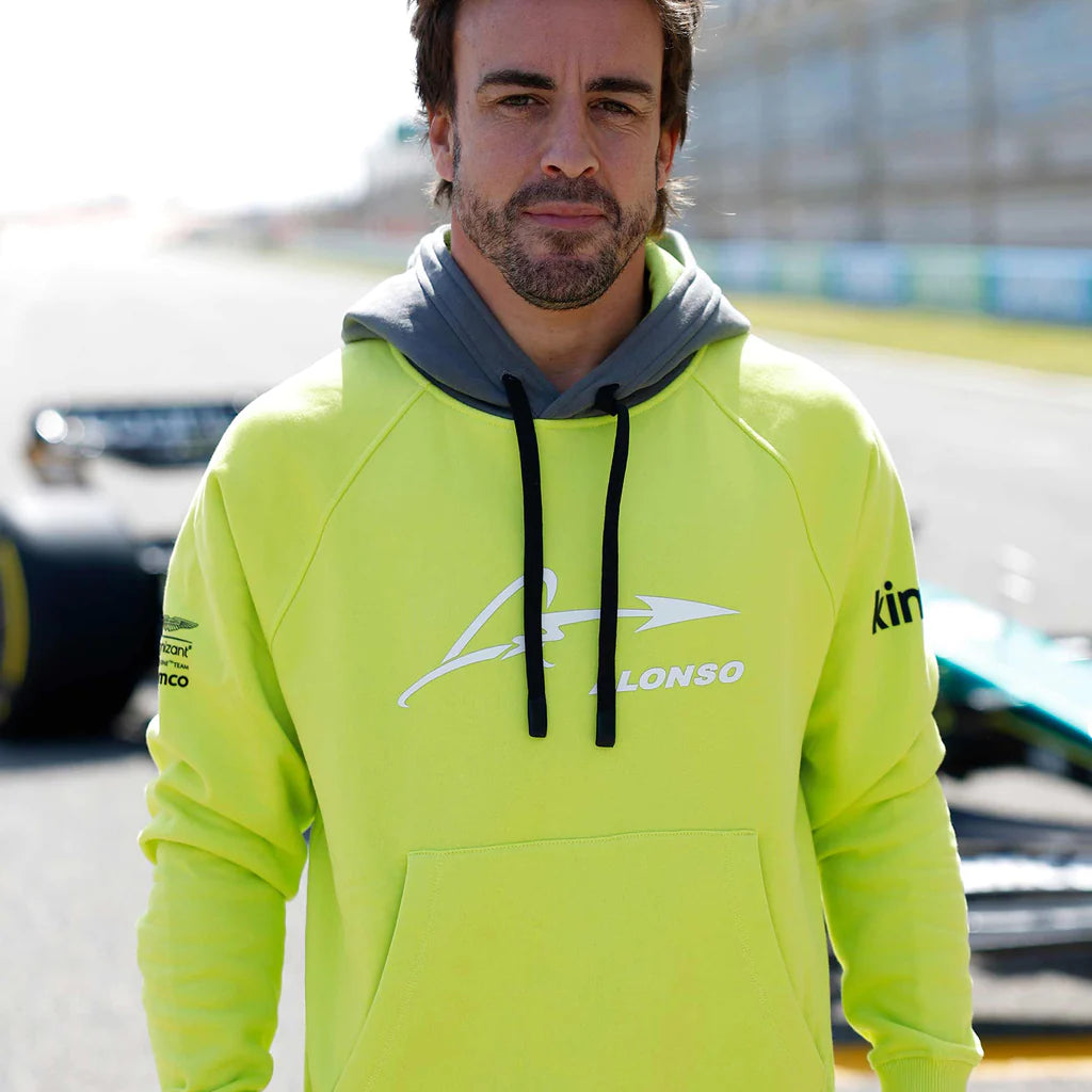 Hoodie de Fernando Alonso - Kimoa Aston Martin Cognizant F1