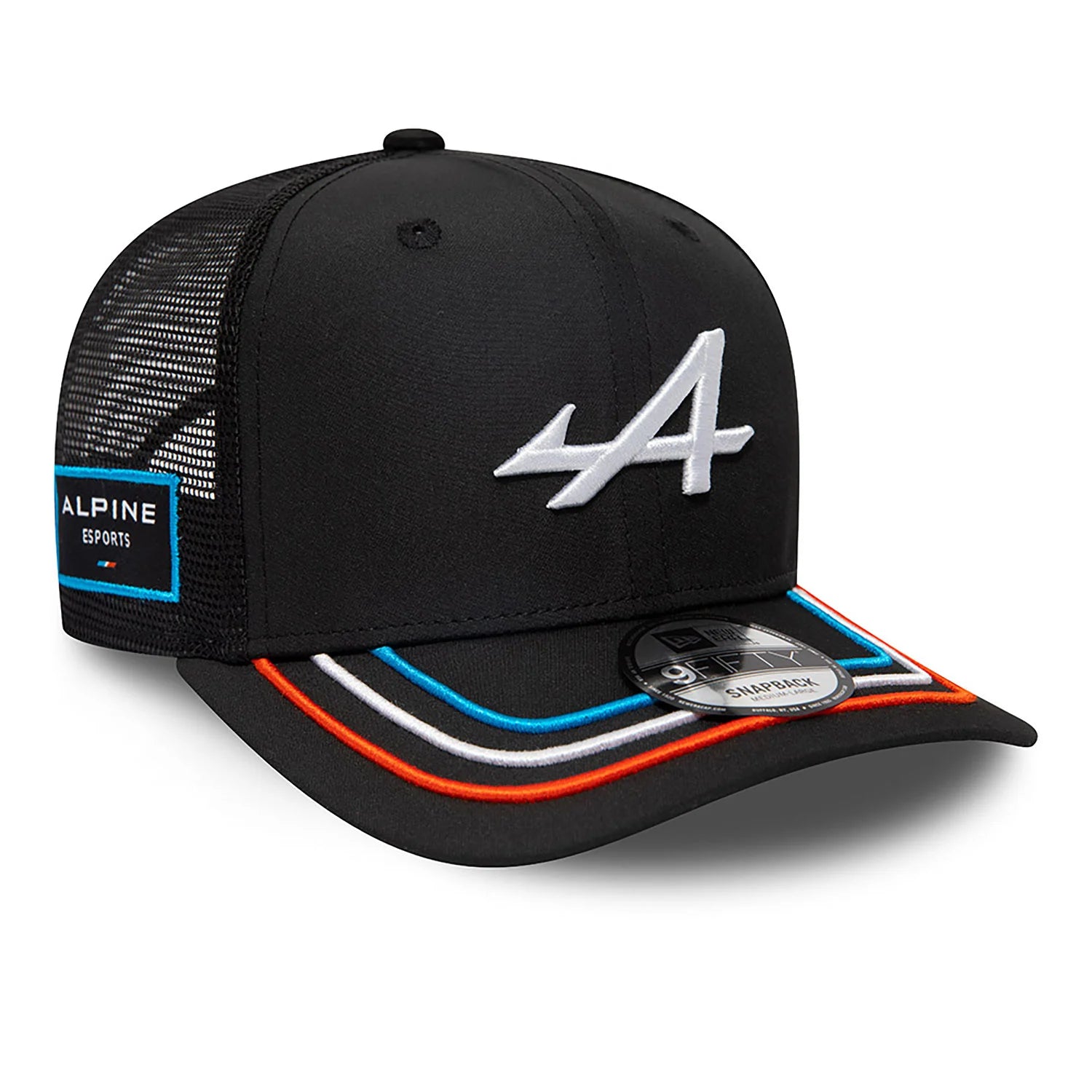 Alpine Racing F1 Gorra Oficial New Era 9FORTY Trucker