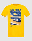 Remera Gráfica Ayrton Senna Legacy F1 Sao Paulo