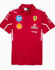 Escudería Ferrari HP PRO Polo Oficial del Equipo 2025