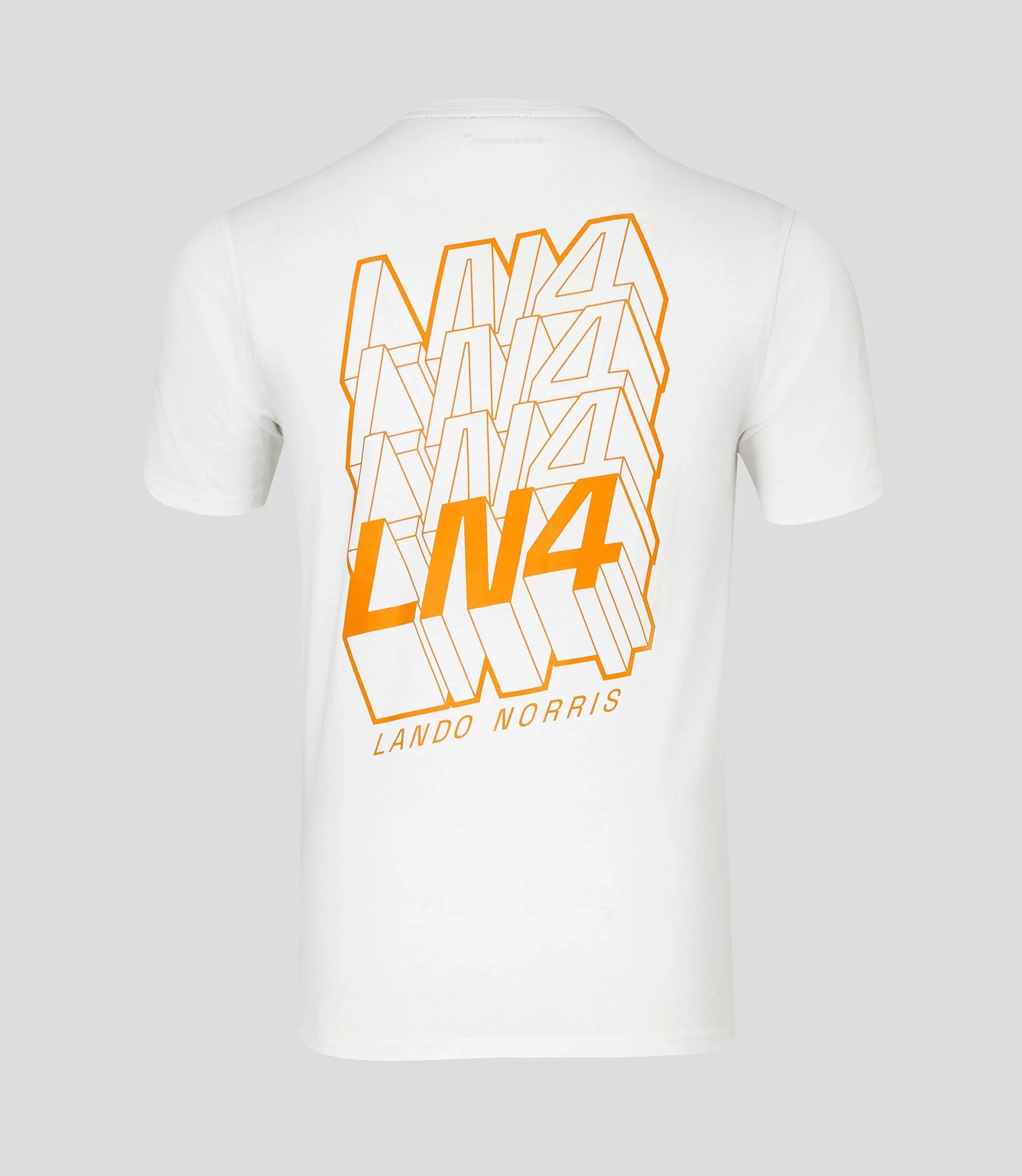 McLaren F1 Remera Lando Norris  - Anthracite/White