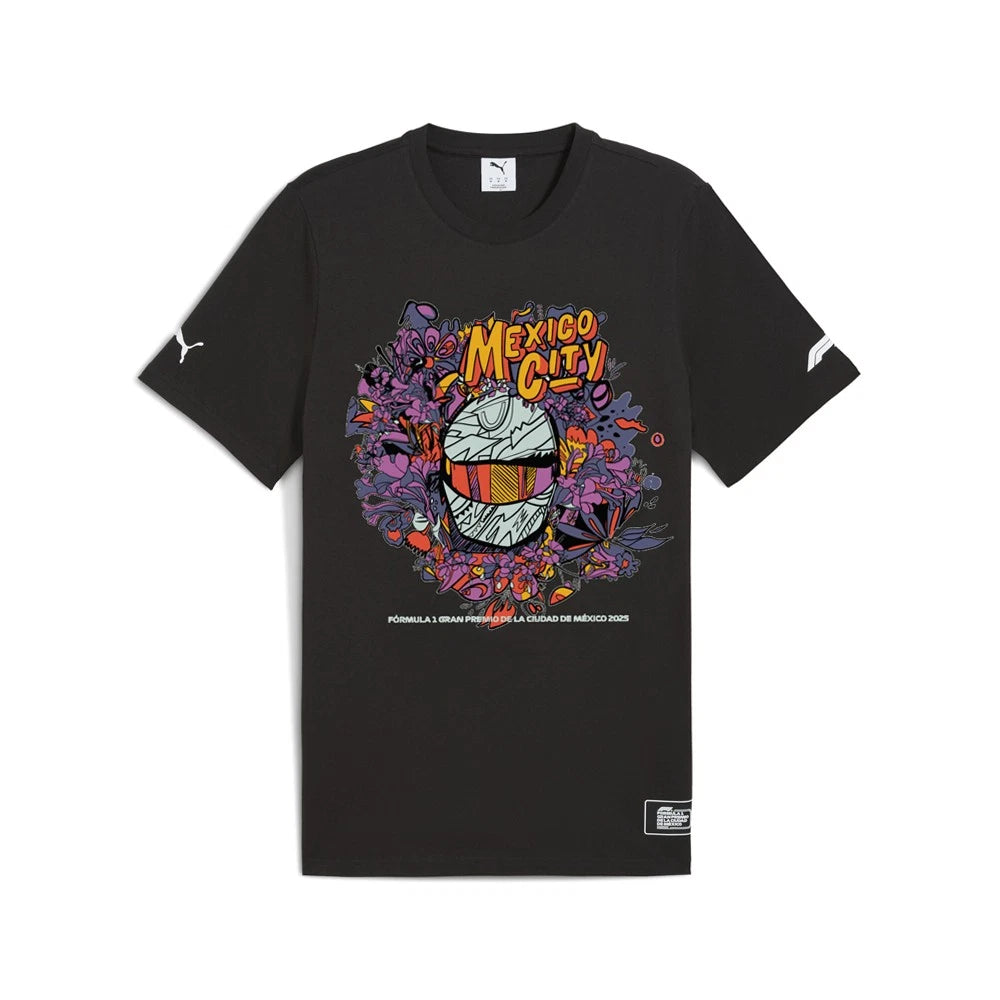 Remera Oficial GP México F1 2025 - Negro