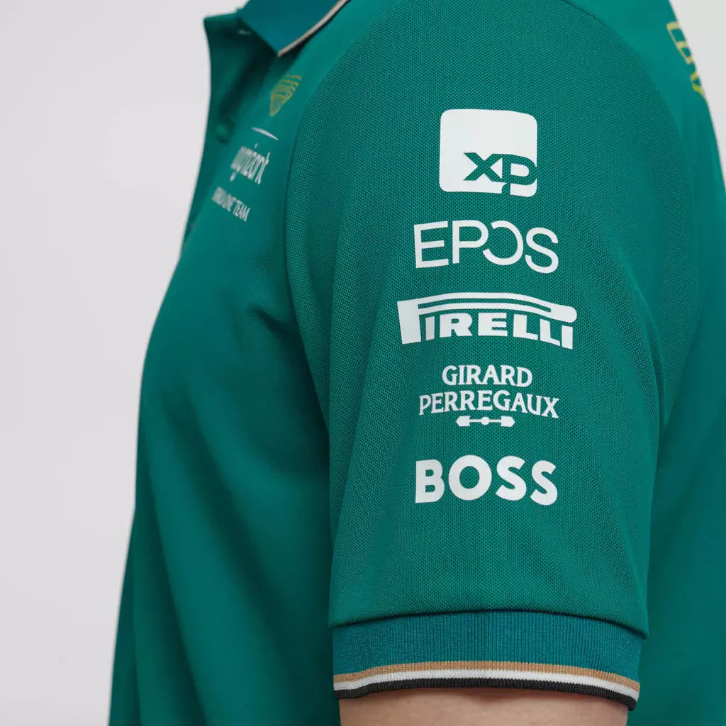 Polo Oficial del Equipo 2023 Aston Martin Cognizant F1
