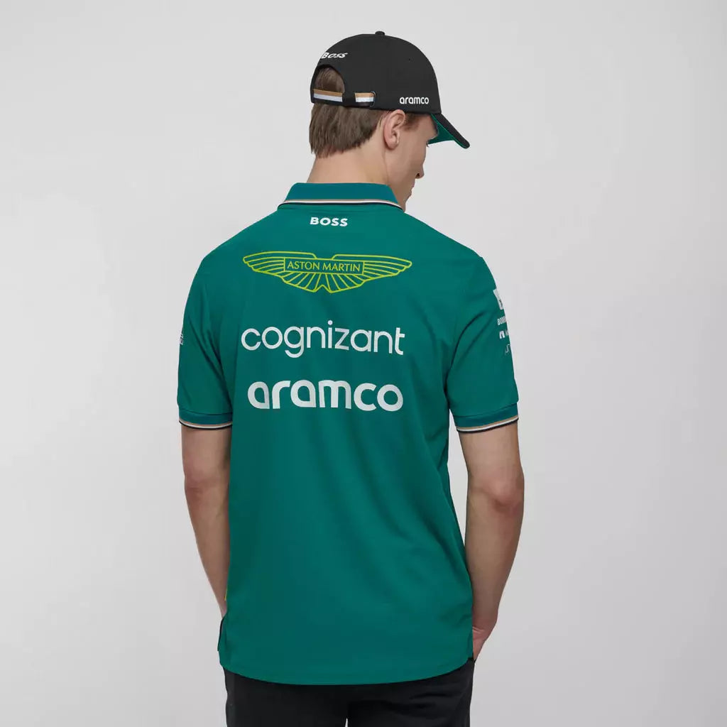 Polo Oficial del Equipo 2023 Aston Martin Cognizant F1