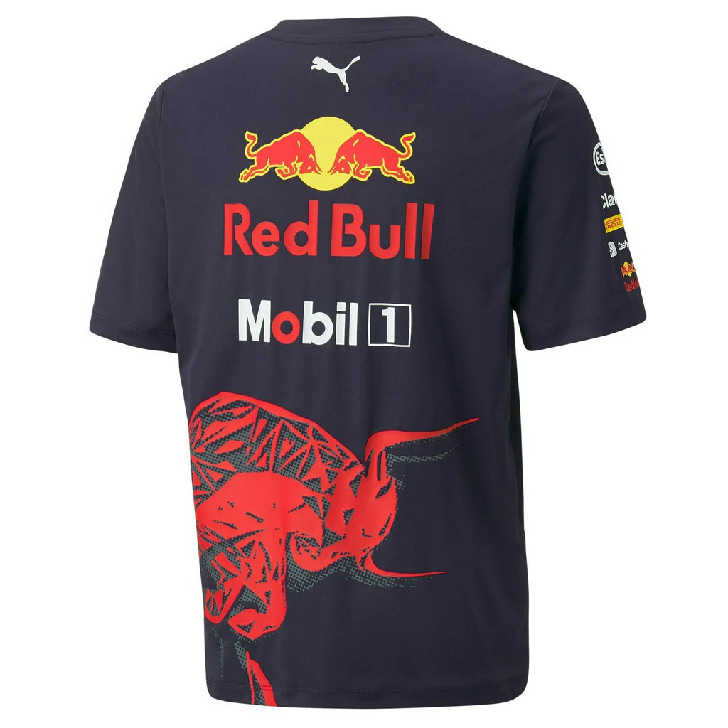 Red Bull Racing F1 Kids 2022 Team T Shirt Youth Navy