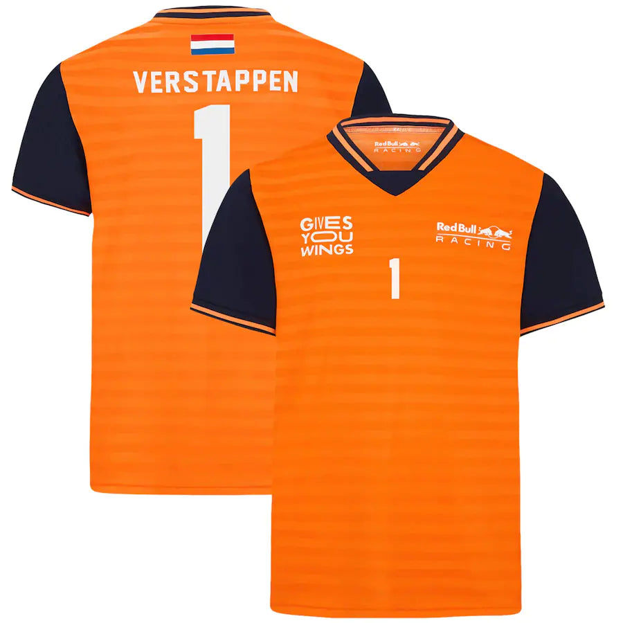 Bull Racing F1 Men's Max Verstappen T-Shirt - Orange – Sprint Shop
