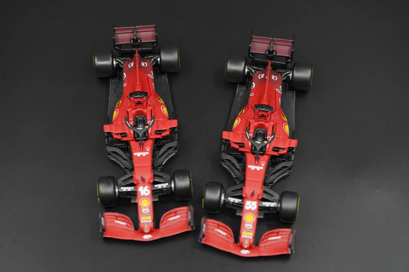 Ferrari F1 SF21 (2021) - Monoplaza a Escala 1:18 (Charles Leclerc / Carlos Sainz)