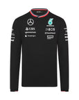 Mercedes Benz AMG Petronas F1 Mangas Largas 2024 - Negro