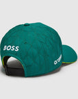 Gorra Oficial del Equipo Aston Martin Aramco F1 2024 Verde