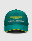 Gorra Oficial del Equipo Aston Martin Aramco F1 2024 Verde