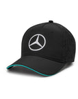 Mercedes Benz AMG Petronas F1 Gorra Oficial del Equipo 2024 Negro