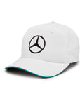 Mercedes Benz AMG Petronas F1 Gorra Oficial del Equipo 2024 Blanco