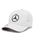 Mercedes AMG Petronas F1 Gorra Oficial Lewis Hamilton 2024 Blanco