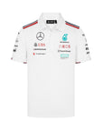 Mercedes Benz AMG Petronas F1 Polo Oficial del Equipo 2024 Blanco