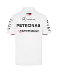 Mercedes Benz AMG Petronas F1 Polo Oficial del Equipo 2024 Blanco