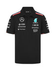 Mercedes Benz AMG Petronas F1 Polo Oficial del Equipo 2024 Negro