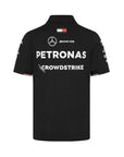 Mercedes Benz AMG Petronas F1 Polo Oficial del Equipo 2024 Negro