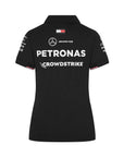 Mercedes Benz AMG Petronas F1 Polo Oficial del Equipo 2024 Negro Mujer