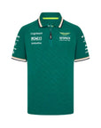 Polo Oficial del Equipo 2024 Aston Martin Aramco F1