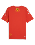 Escudería Ferrari F1 Remera Oficial Carlos Sainz 2024