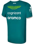 Remera Oficial del Equipo 2023 Aston Martin Cognizant F1