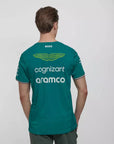 Remera Oficial del Equipo 2023 Aston Martin Cognizant F1