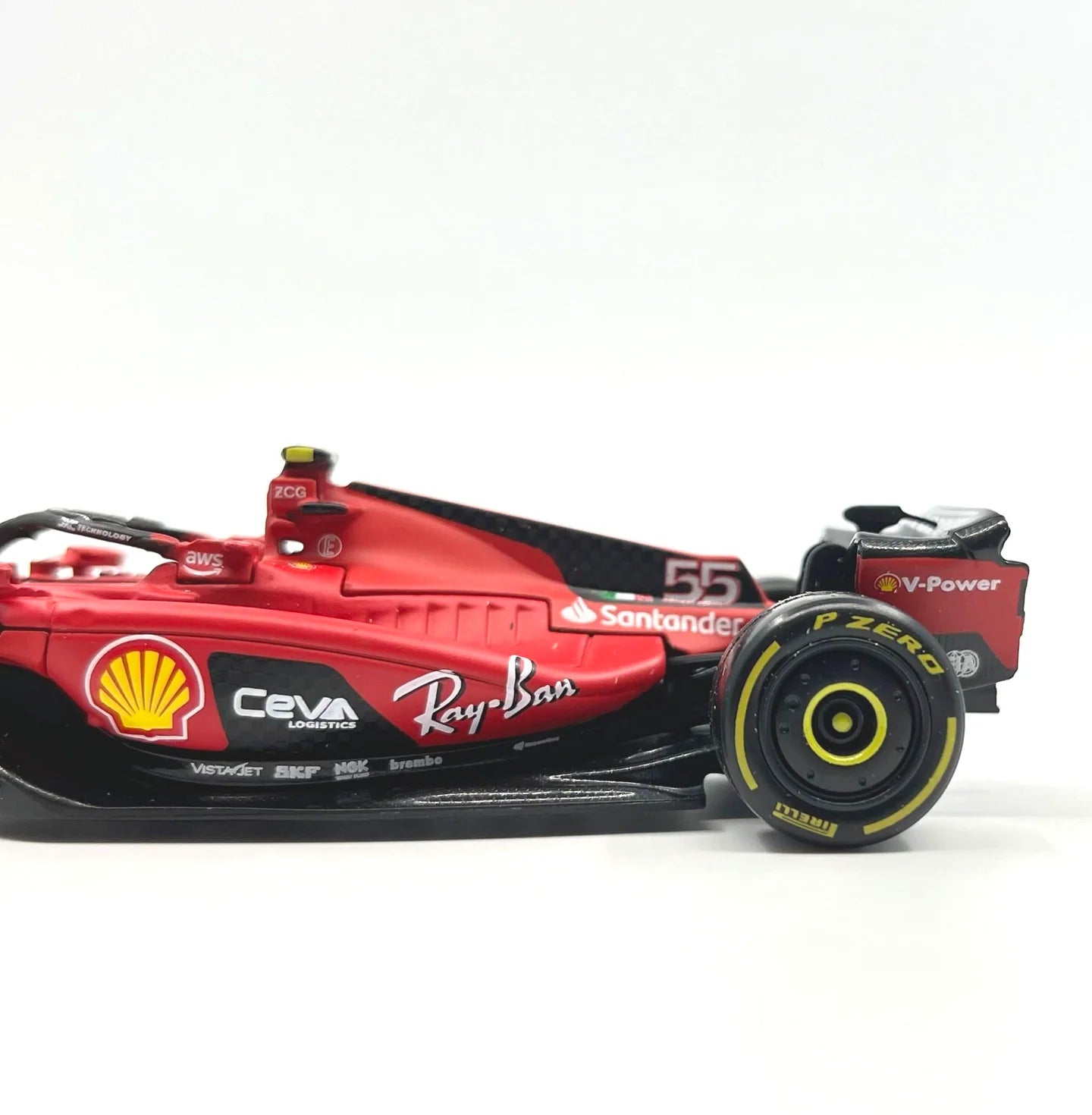 Ferrari SF23 (2023) - Monoplaza a Escala 1:43 (Charles Leclerc / Carlos Sainz)