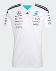 Mercedes Benz AMG Petronas F1 Remera Oficial del Equipo 2026 Blanco