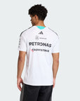 Mercedes Benz AMG Petronas F1 Remera Oficial del Equipo 2026 Blanco