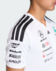 Mercedes Benz AMG Petronas F1 Remera Oficial del Equipo 2026 Blanco