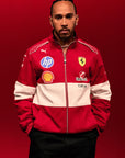 Escudería Ferrari HP Campera Vintage Oficial del Equipo 2025