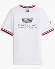 Cadillac F1 TH Remera Oficial del Equipo 2026 - Blanco